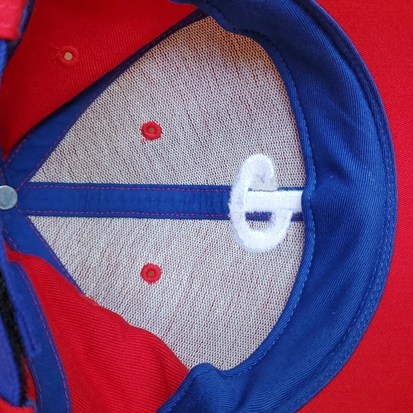 Philadelphia Phillies Hat -MLB Vintage Twins Enterprise Wool Blend Strapback - Picture 4 of 7